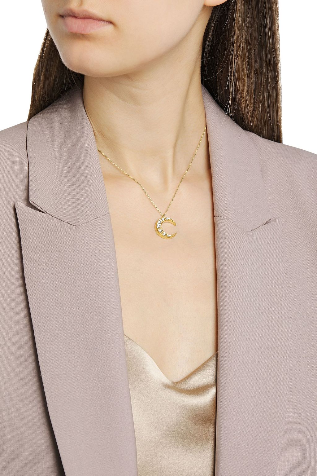 AMRAPALI 18-karat gold diamond necklace