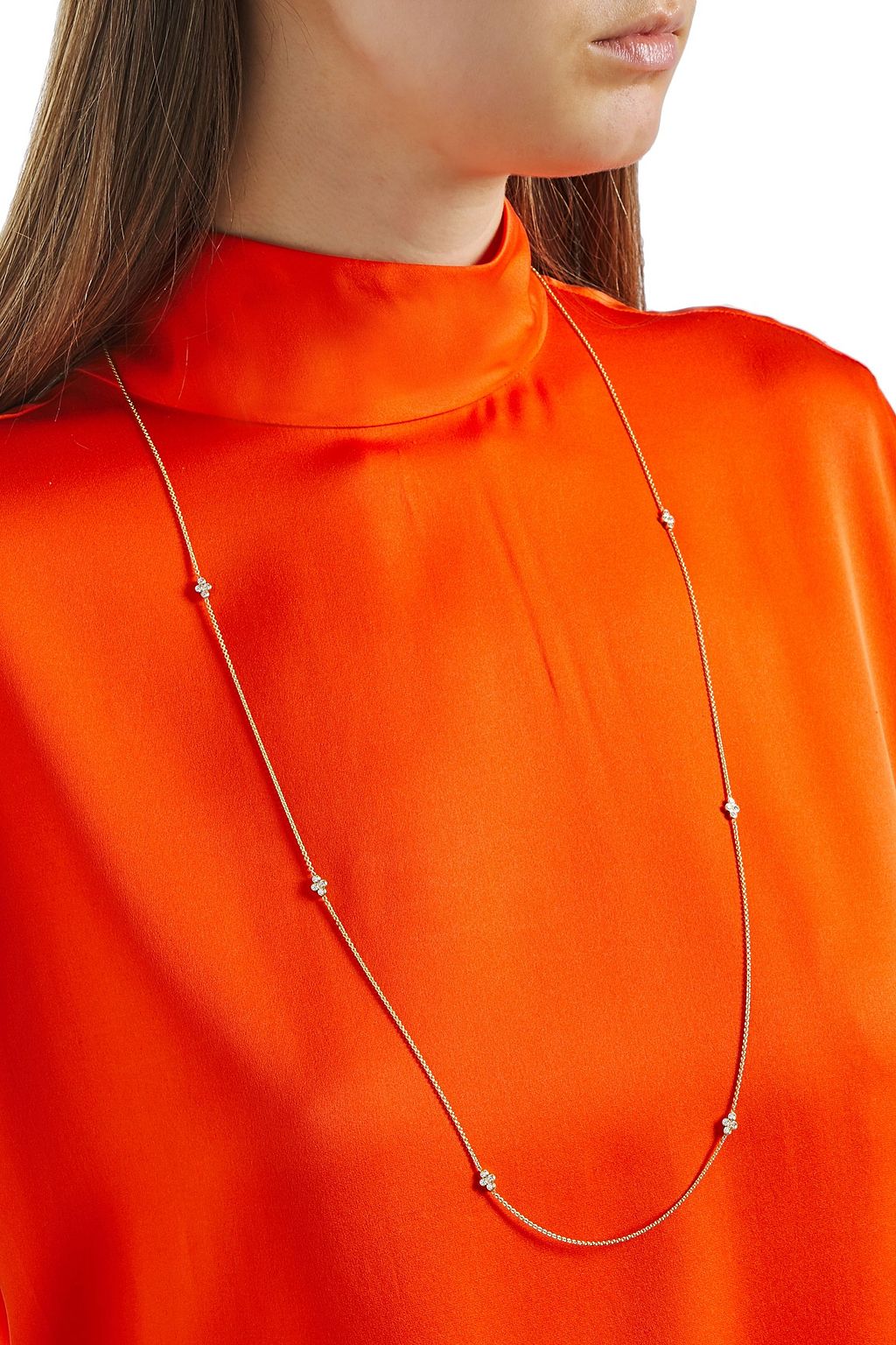 AMRAPALI 18-karat gold diamond necklace