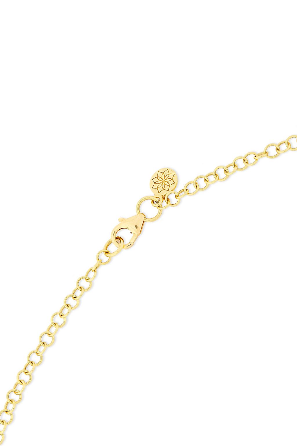 AMRAPALI 18-karat gold, diamond and labradorite necklace