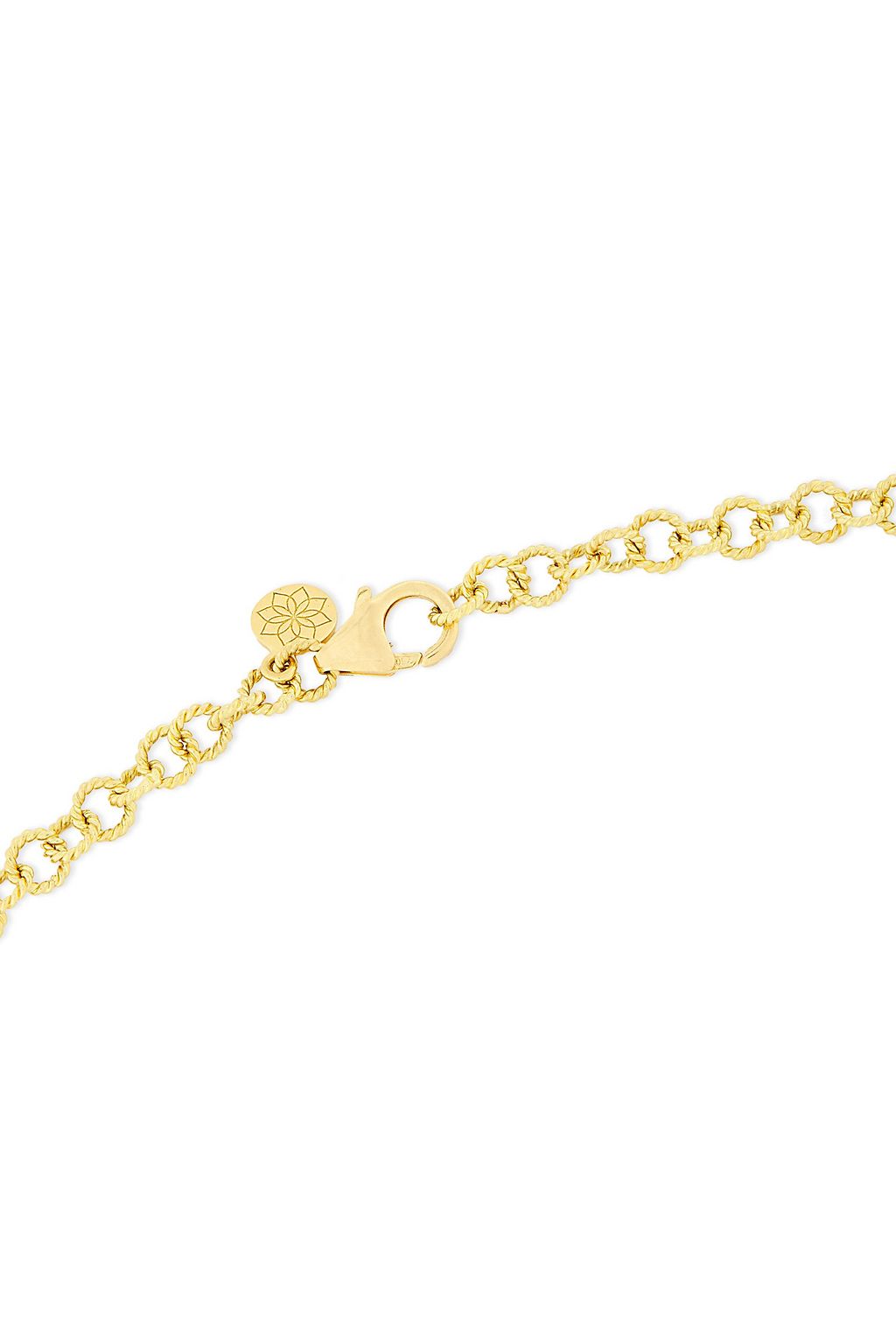 AMRAPALI 18-karat gold, diamond and topaz necklace