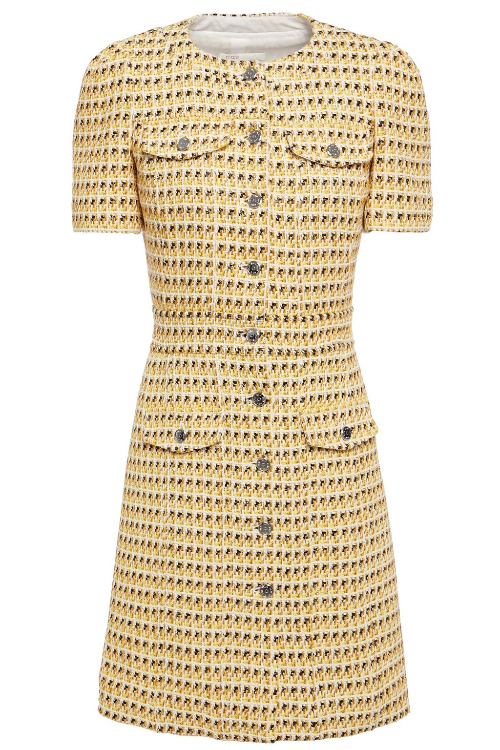 maje yellow dress