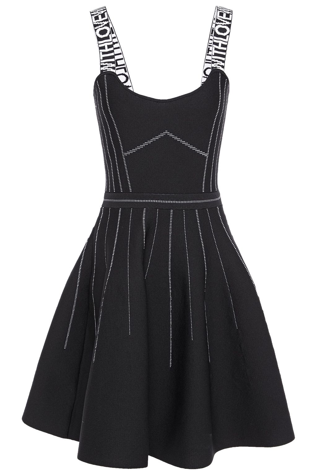 maje black knit dress