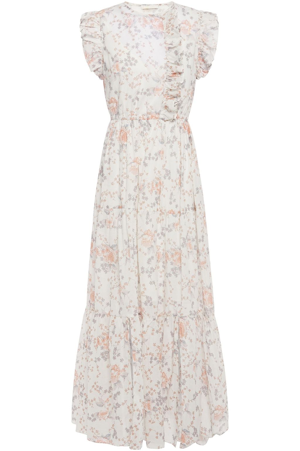 printed cotton maxi dress