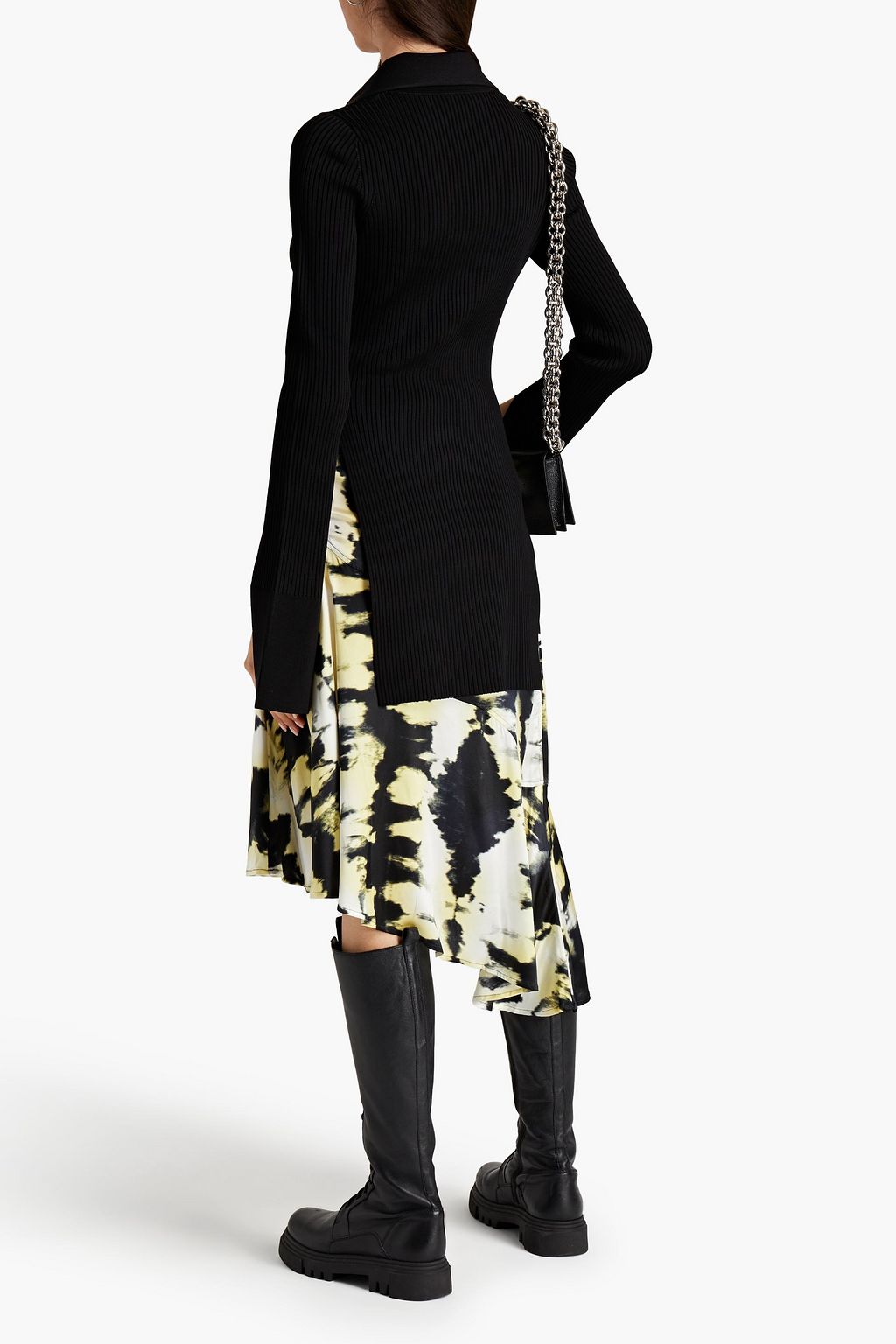 ALEXANDER WANG Ribbed-knit cardigan