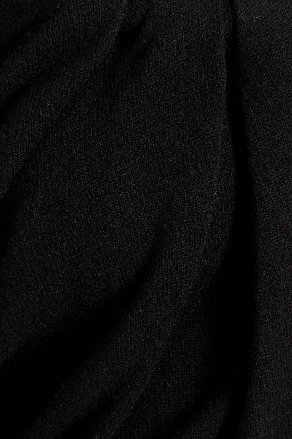 ALEXANDER WANG Tulle-paneled wool-blend sweater