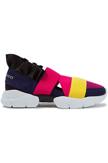 adidas grey knit shoes