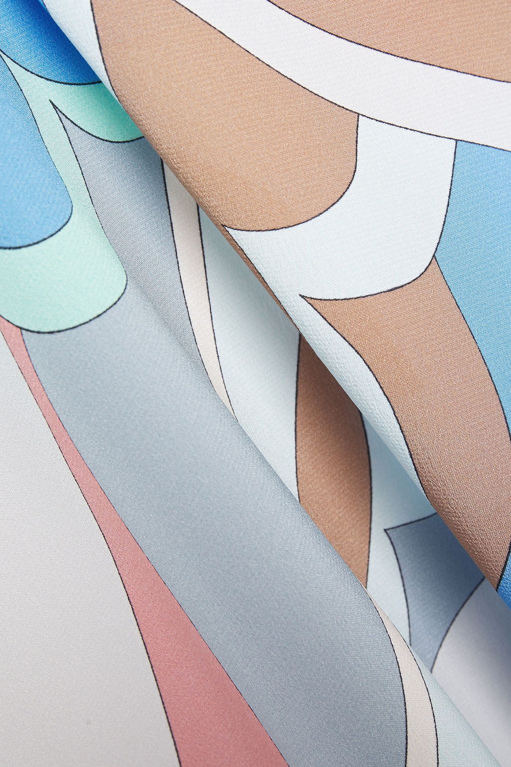 PUCCI Printed silk crepe de chine dress