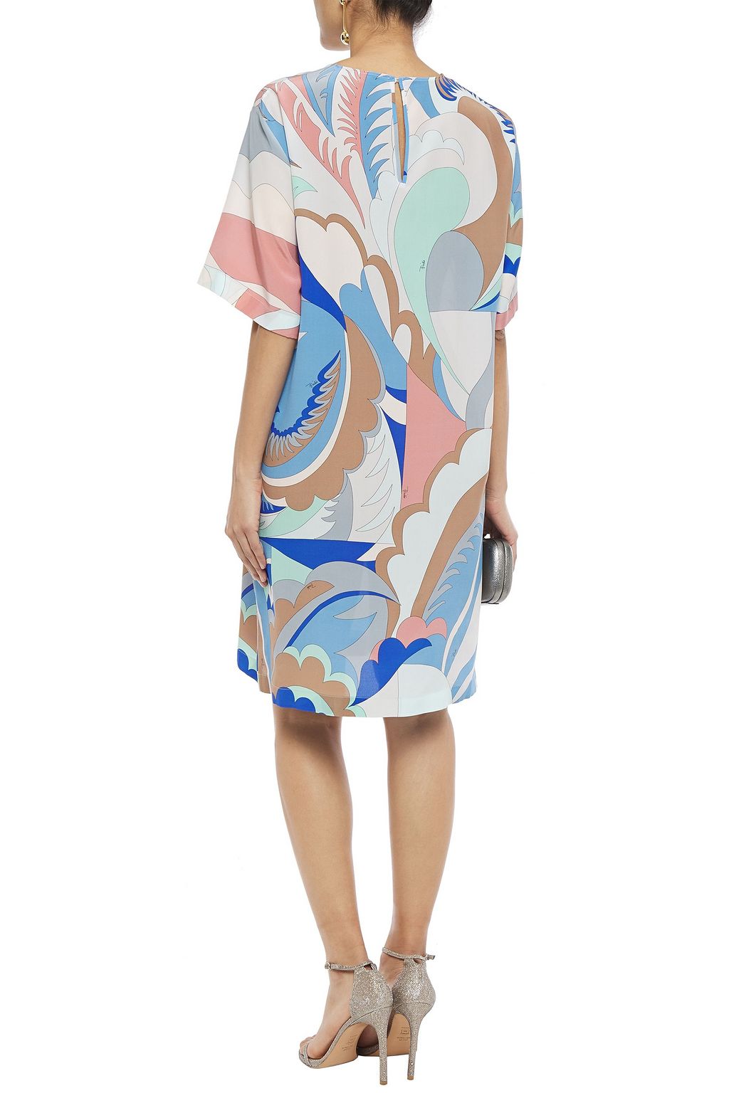 PUCCI Printed silk crepe de chine dress
