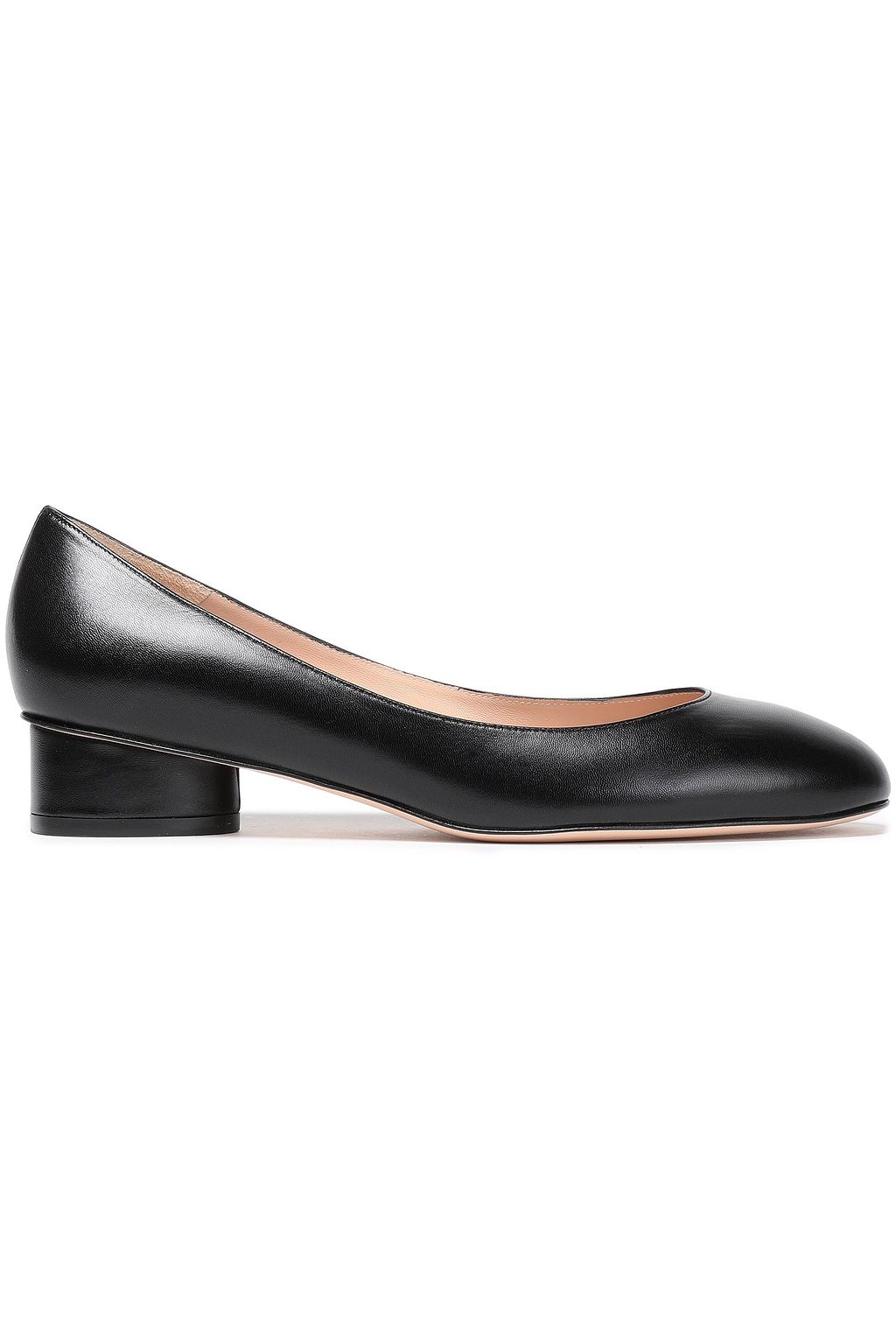 stuart weitzman leather pumps