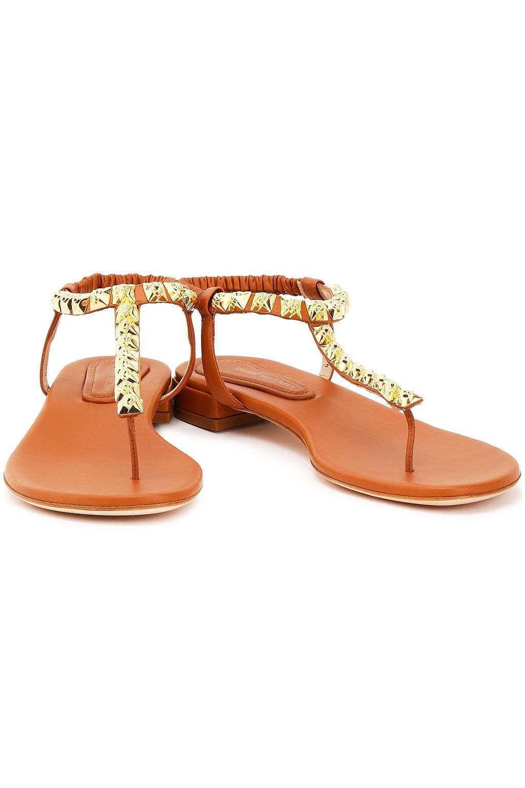 stuart weitzman studded sandals