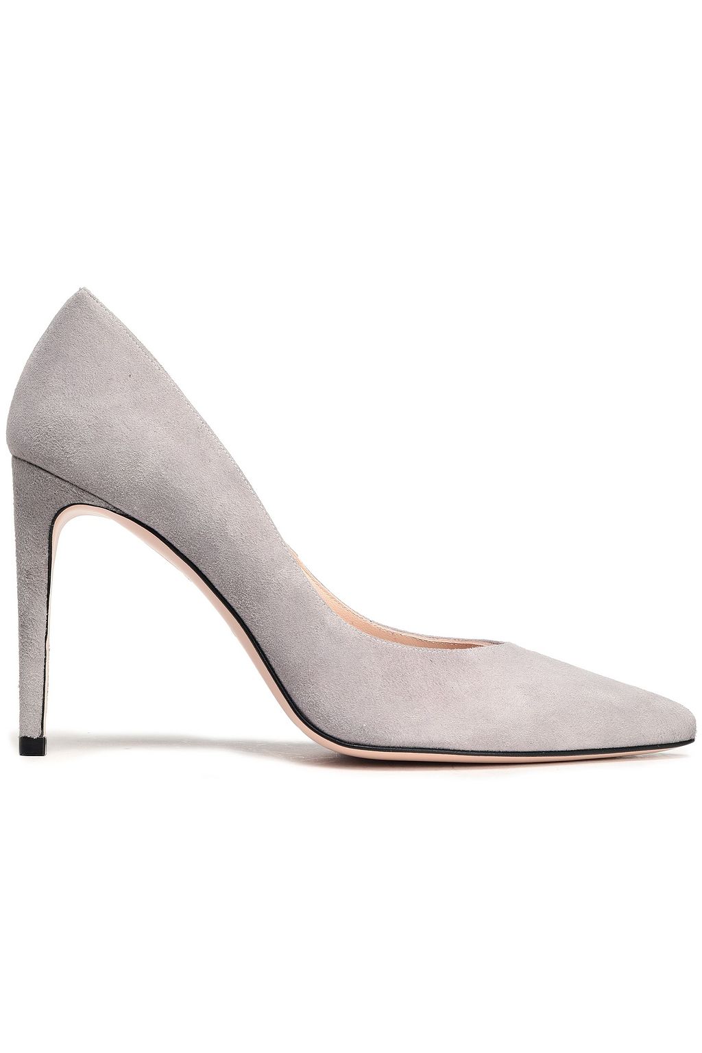 stuart weitzman suede heels