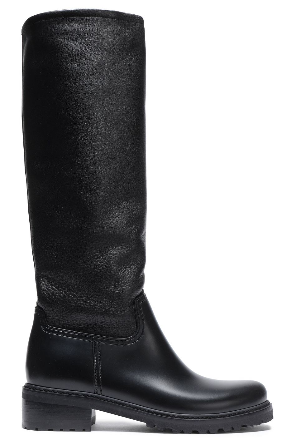 stuart weitzman black leather boots