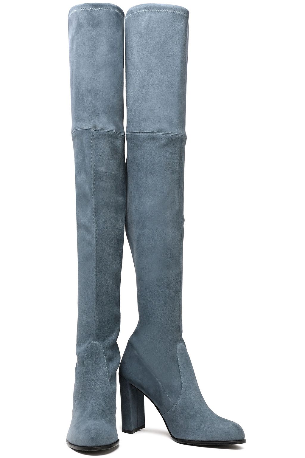 STUART WEITZMAN Suede over-the-knee boots