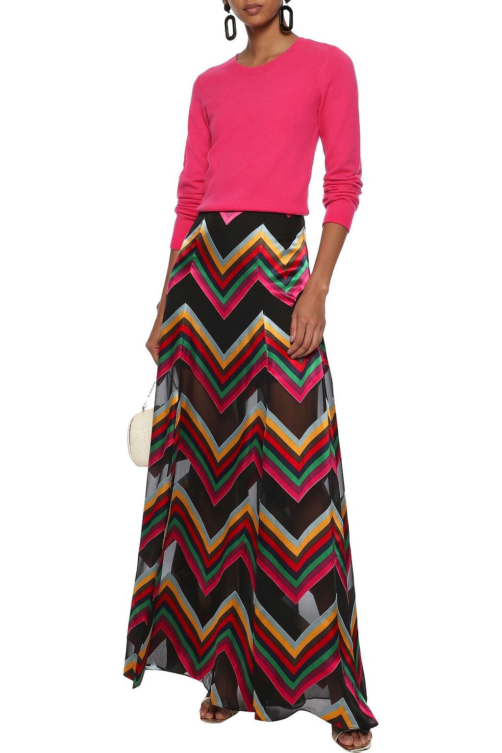 ALICE + OLIVIA Ciara cashmere-blend sweater