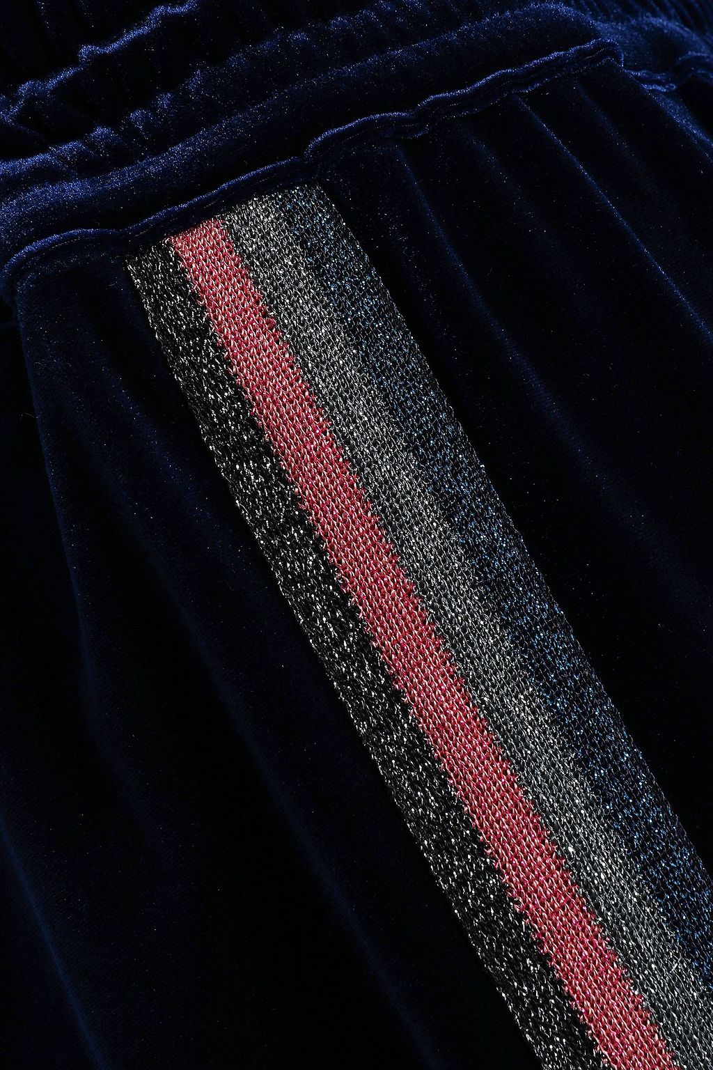 tapered striped pants