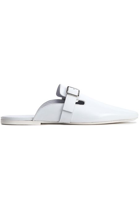 jil sander leather slippers