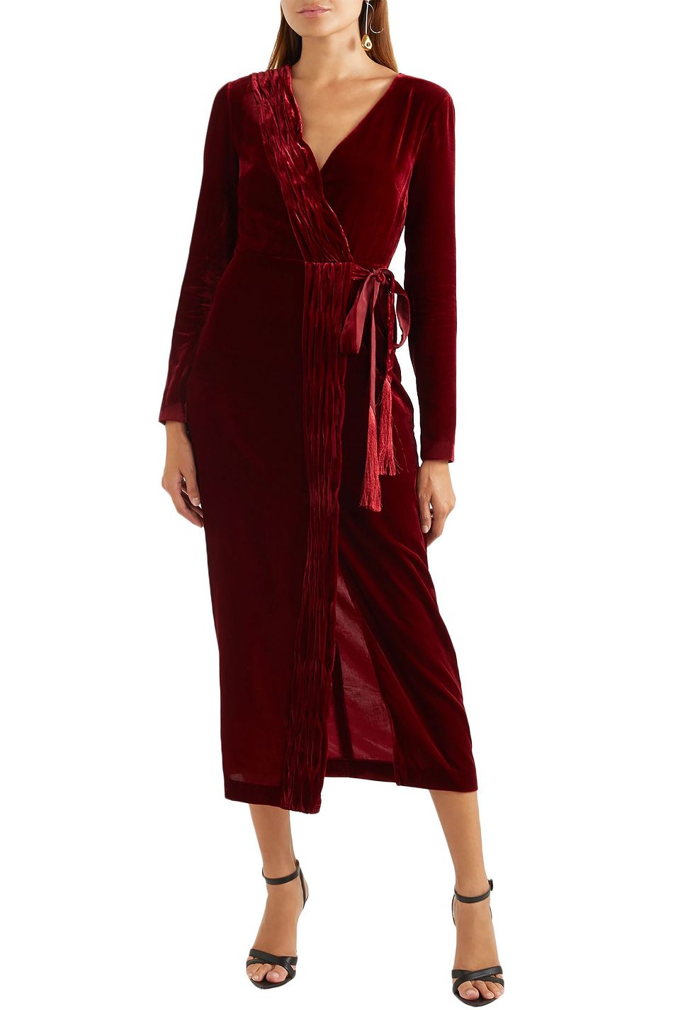 rachel zoe aly velvet dress