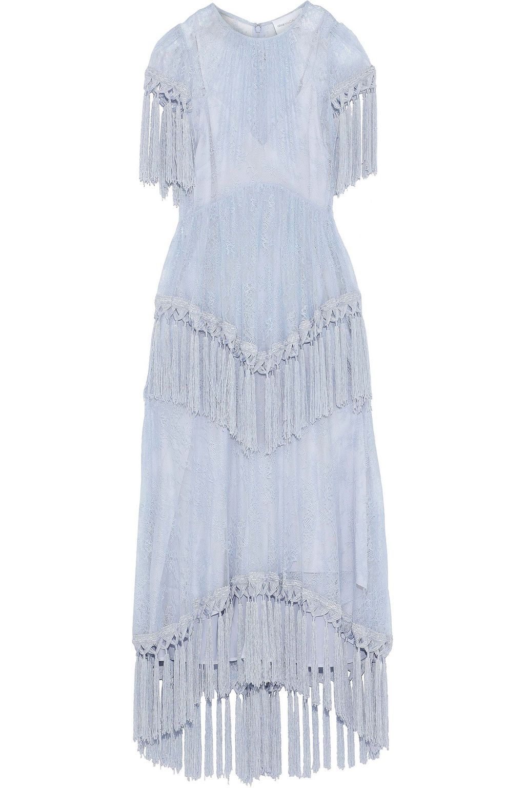 tassel maxi dress