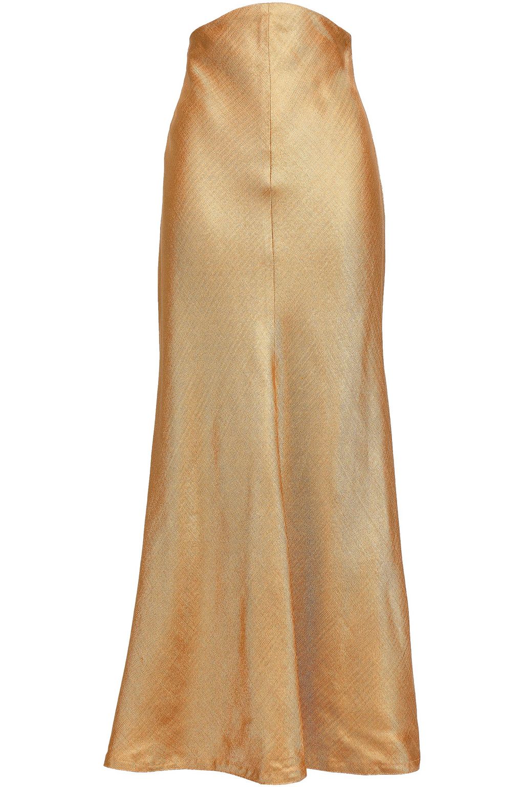camel maxi skirt