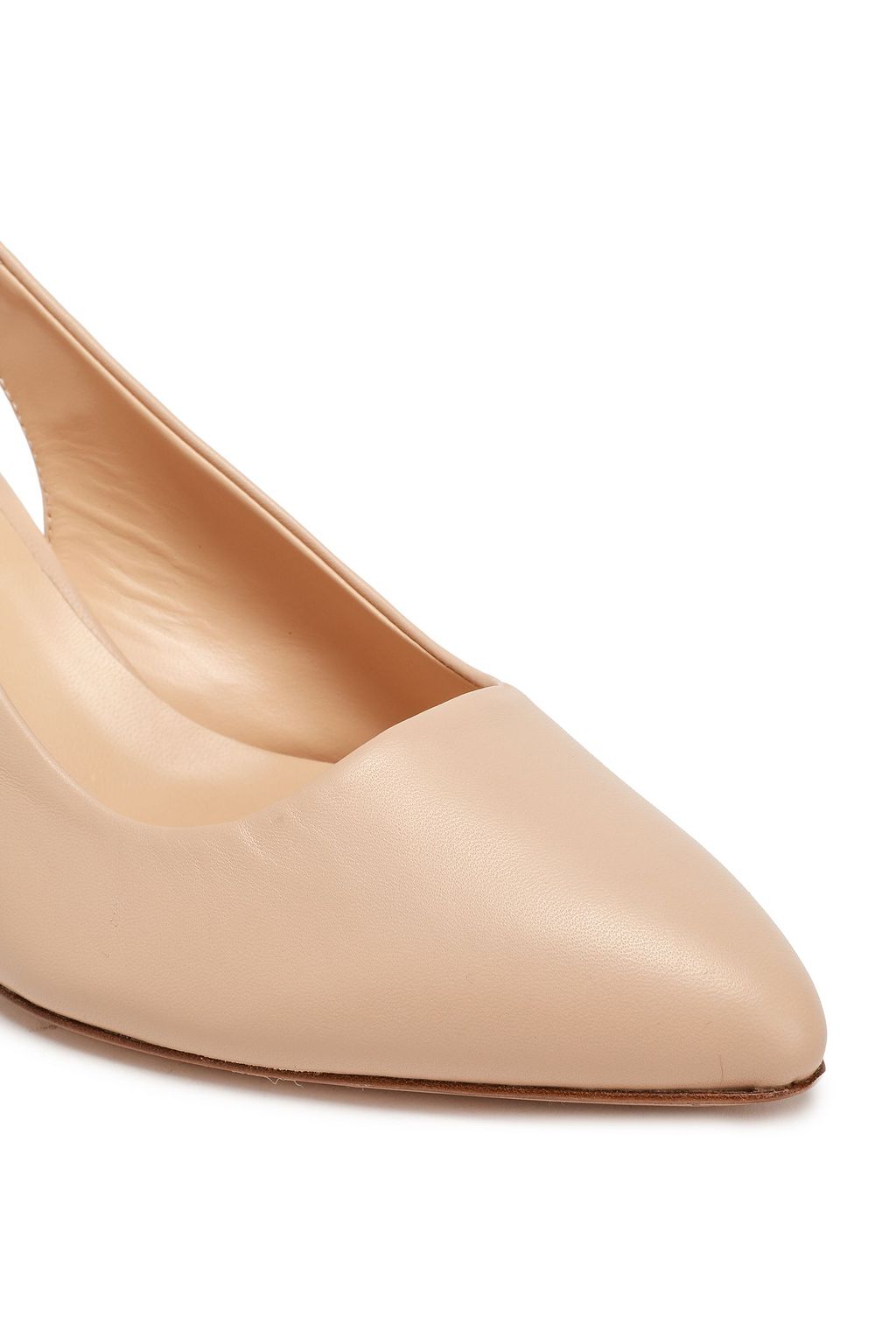 IRIS & INK Lillian leather slingback pumps