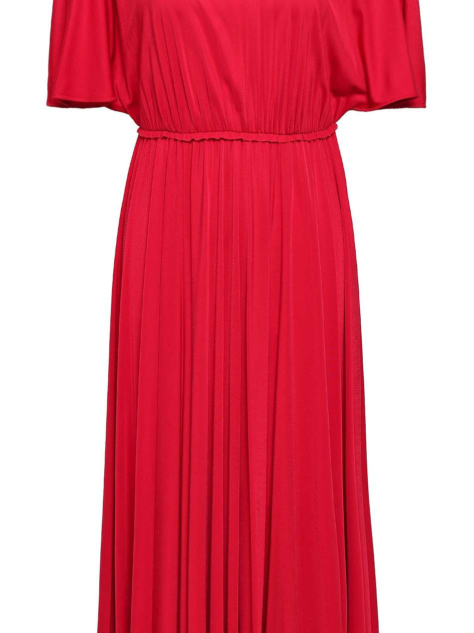 cutout jersey midi dress