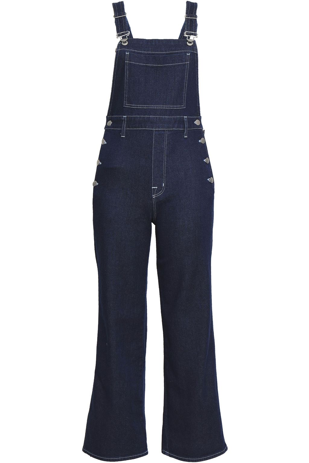 flared overall jeans
