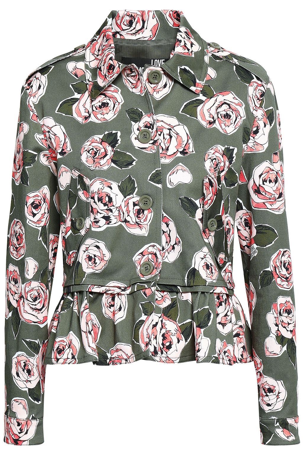 green army denim jacket