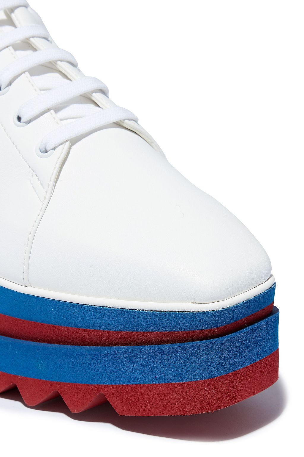 STELLA MCCARTNEY Sneak-Elyse faux leather platform brogues