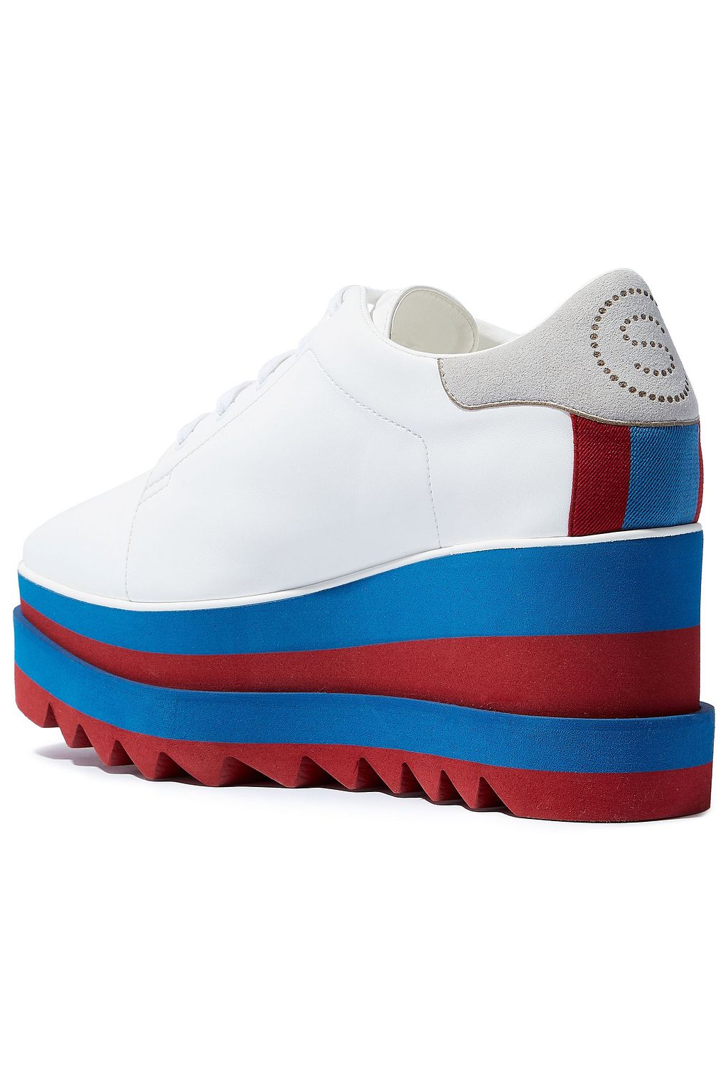 STELLA MCCARTNEY Sneak-Elyse faux leather platform brogues
