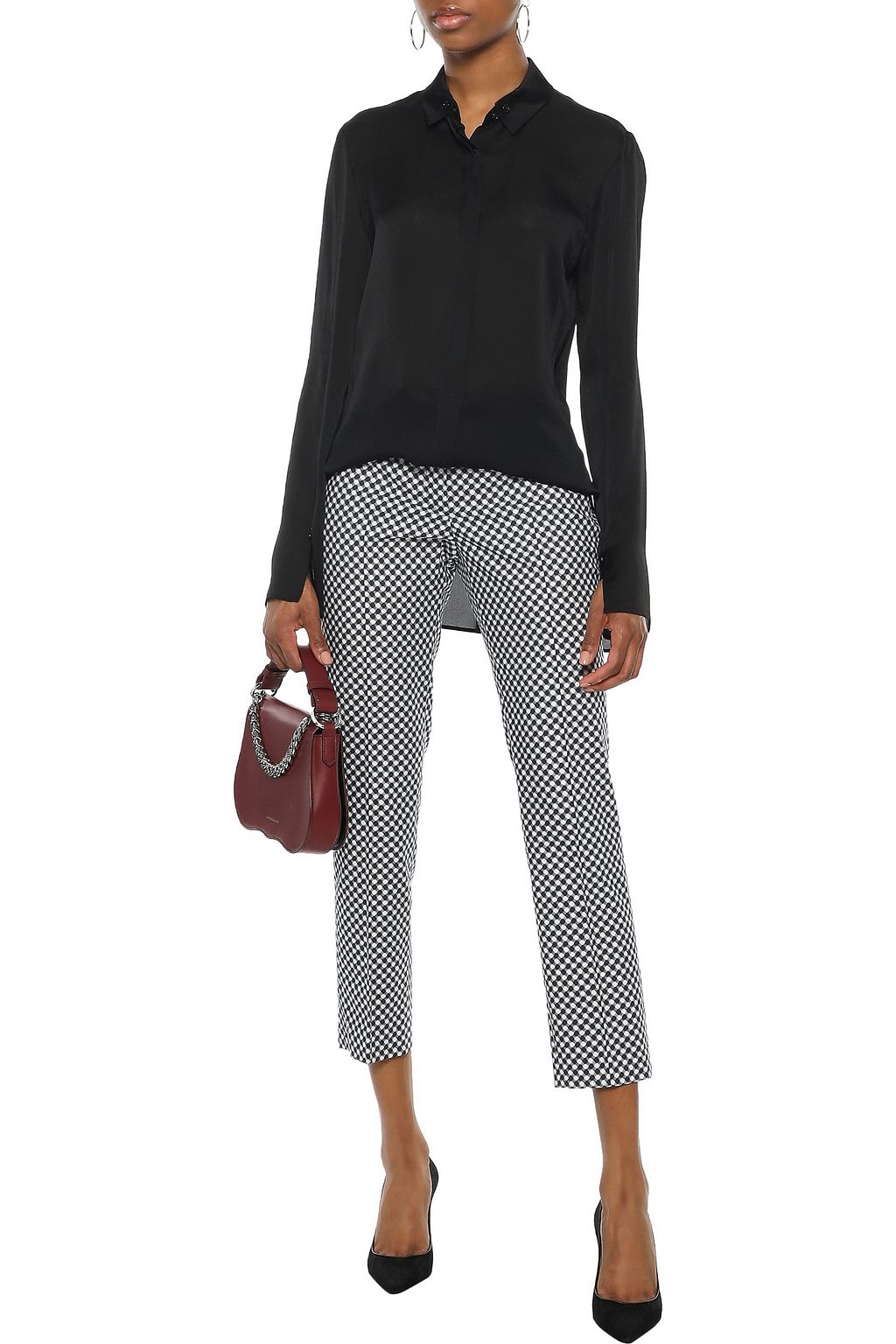 AKRIS Silk crepe de chine shirt