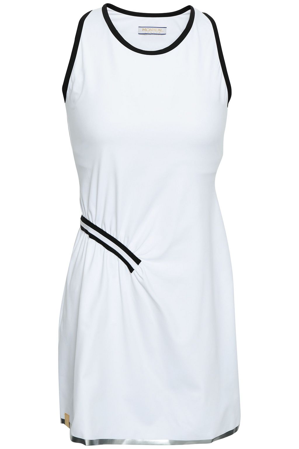 white tennis dress