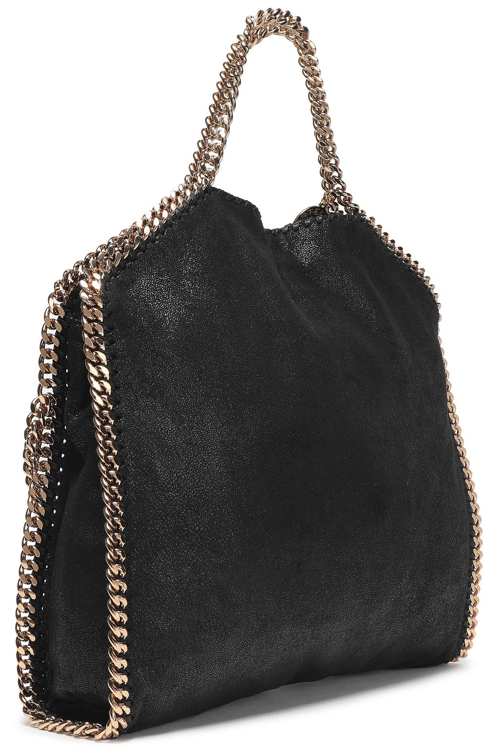 STELLA MCCARTNEY Falabella faux brushed-leather shoulder bag