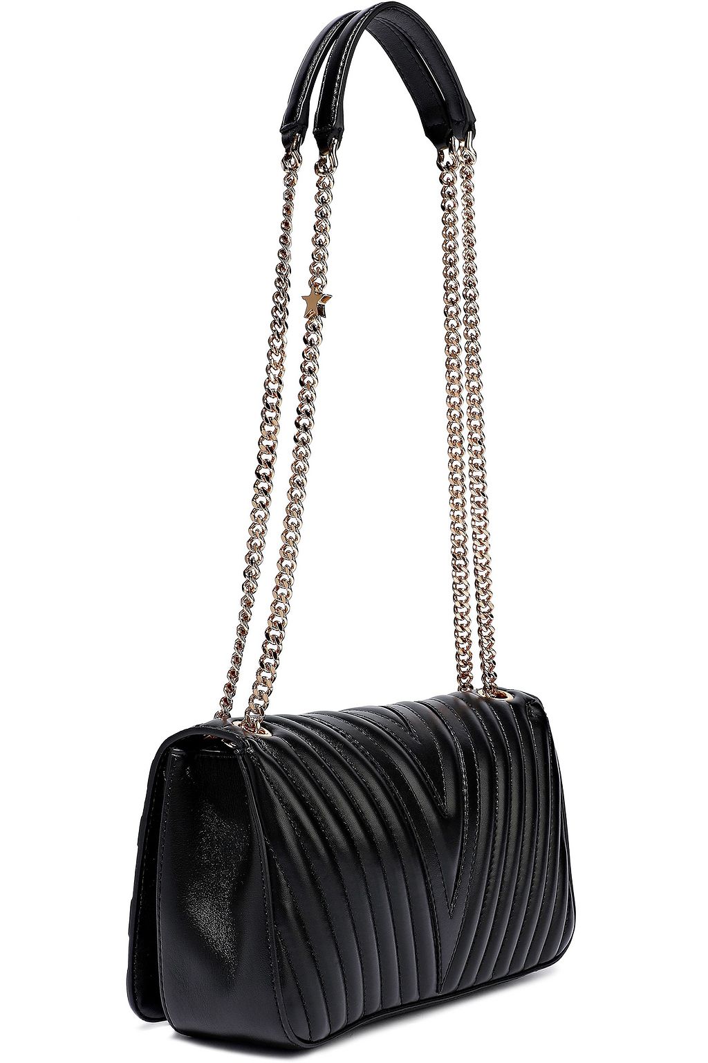 STELLA MCCARTNEY Quilted faux leather shoulder bag