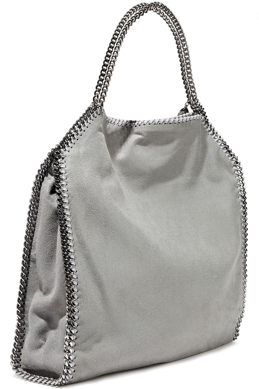 STELLA MCCARTNEY Falabella faux brushed-leather tote