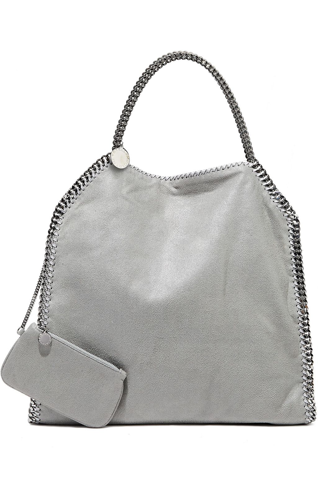 STELLA MCCARTNEY Falabella faux brushed-leather tote