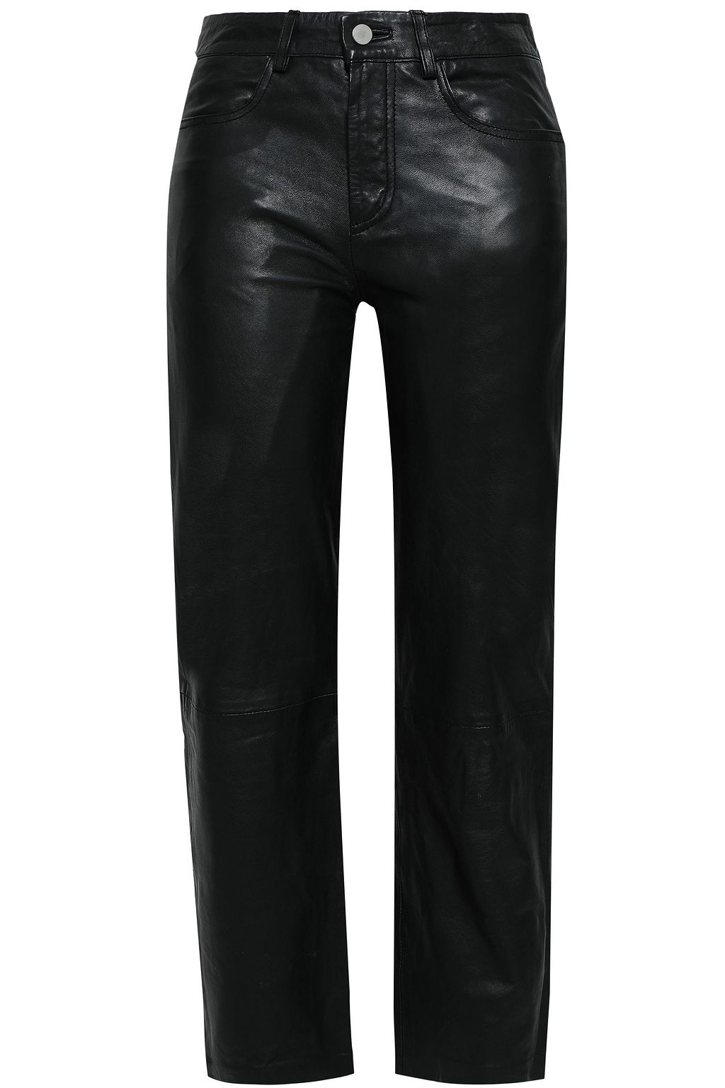 outnet leather trousers