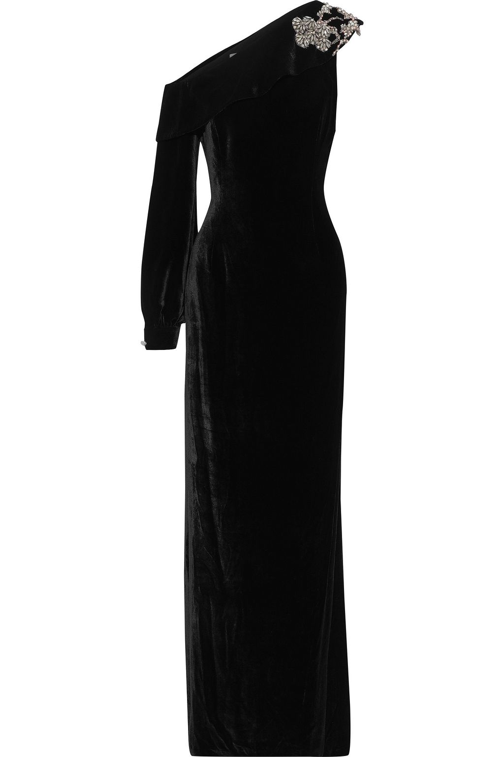 black velvet gowns