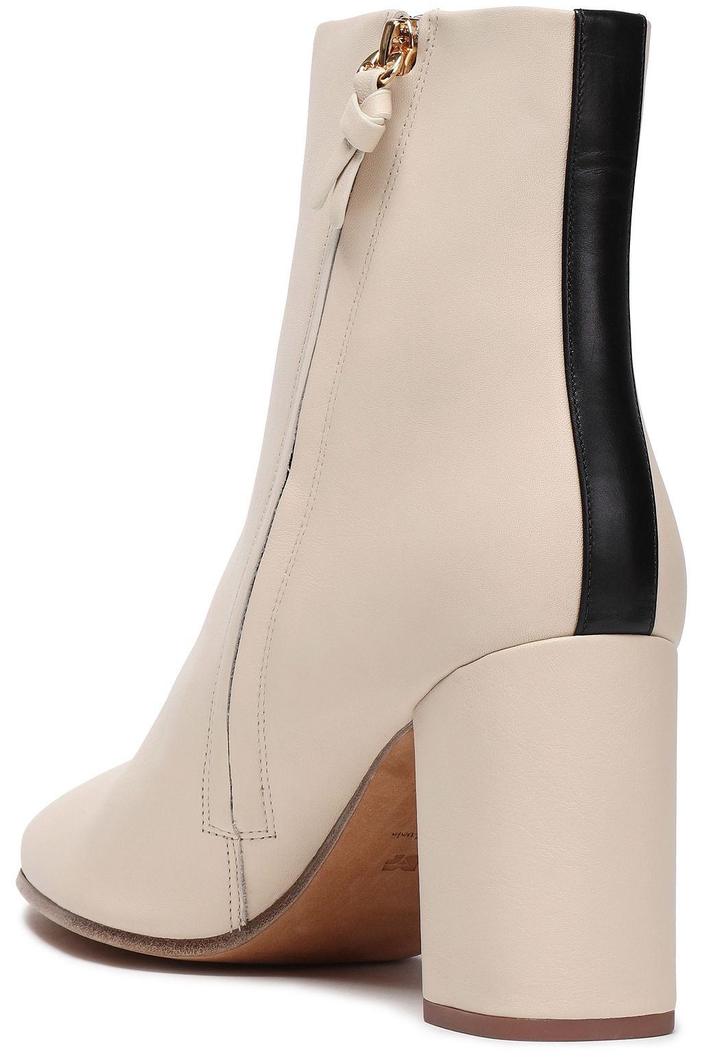 DIANE VON FURSTENBERG Robyn two-tone leather ankle boots