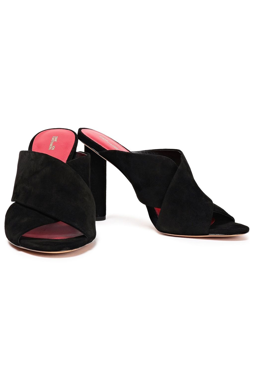 DIANE VON FURSTENBERG Emily suede mules
