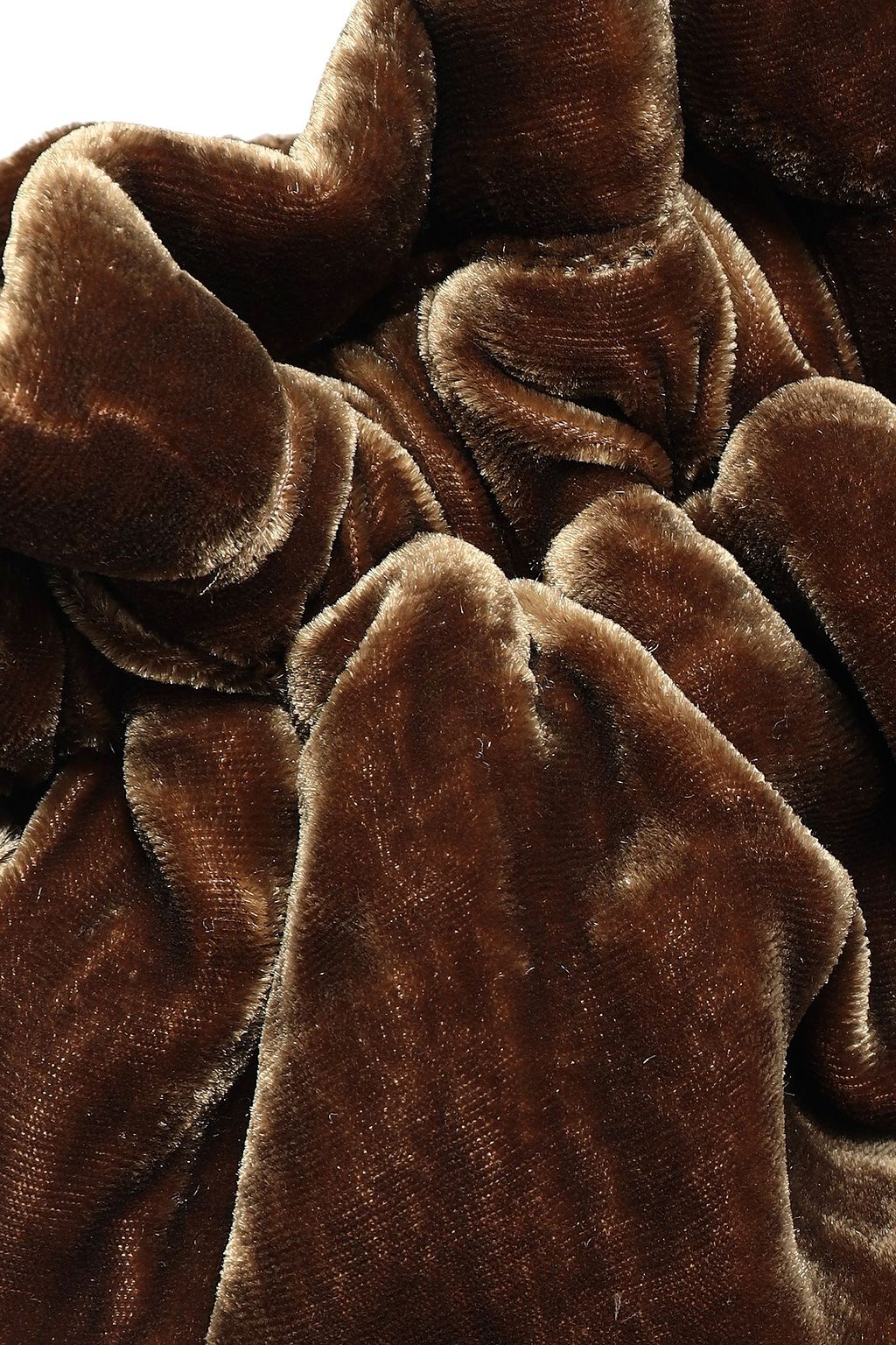 STAUD Velvet clutch