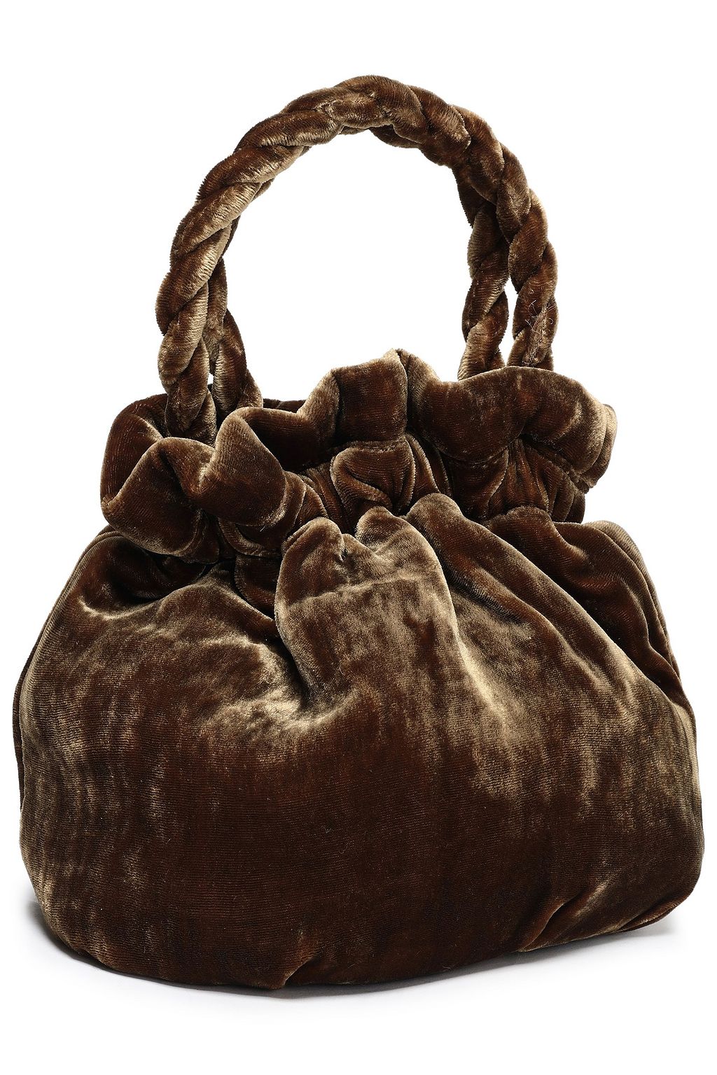 STAUD Velvet clutch