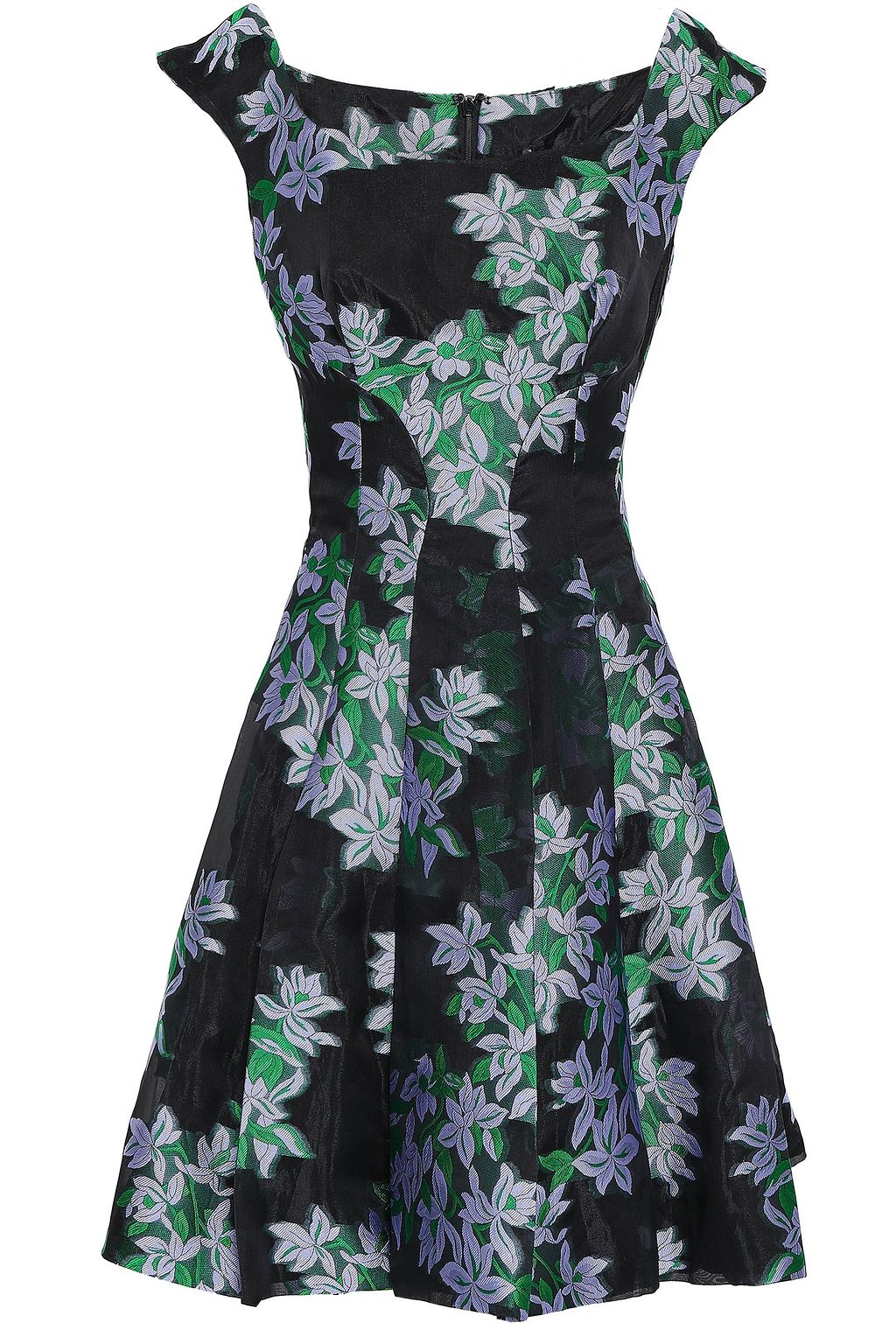 zac posen flared dress