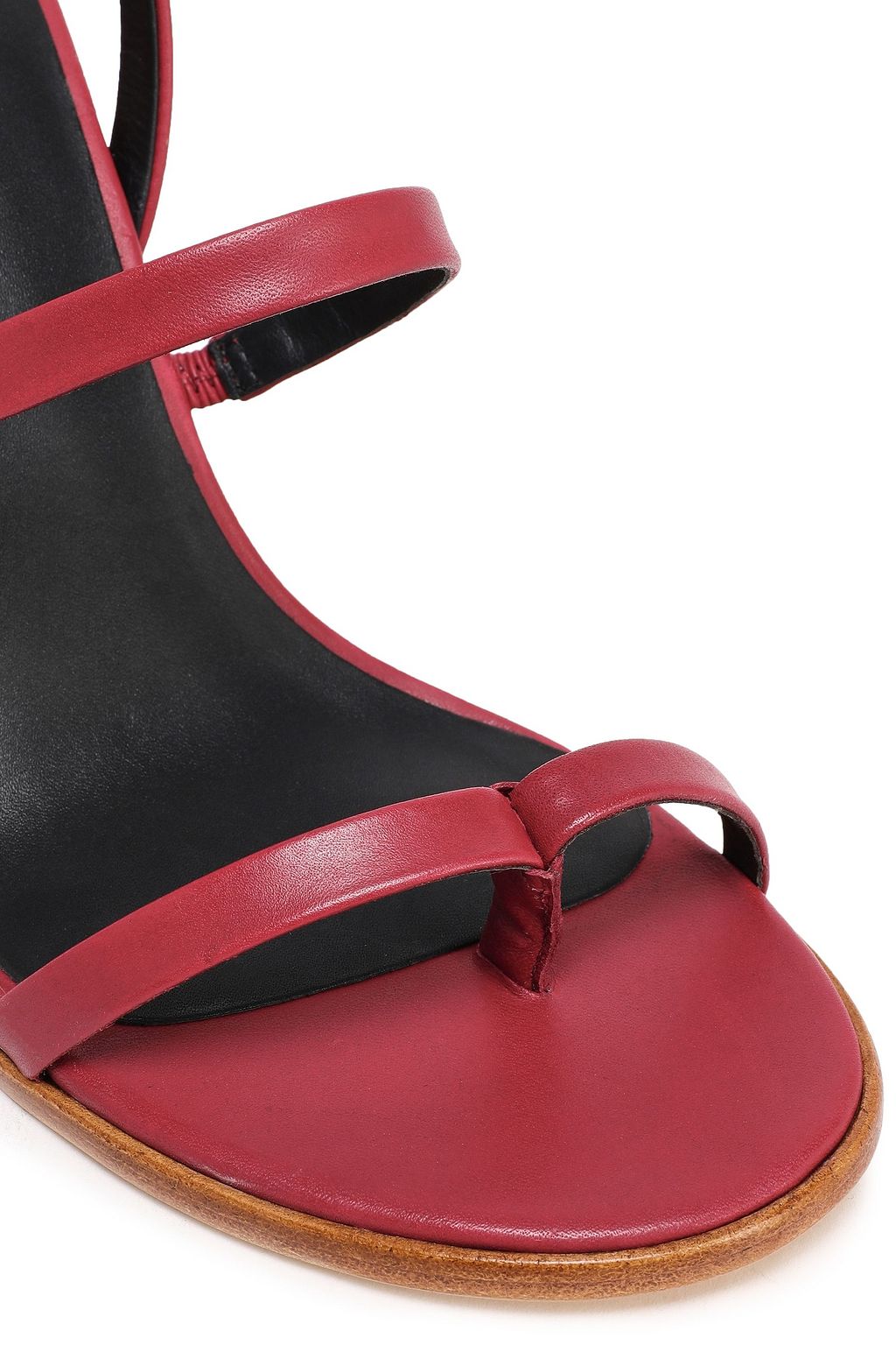 TIBI Lace-up leather sandals
