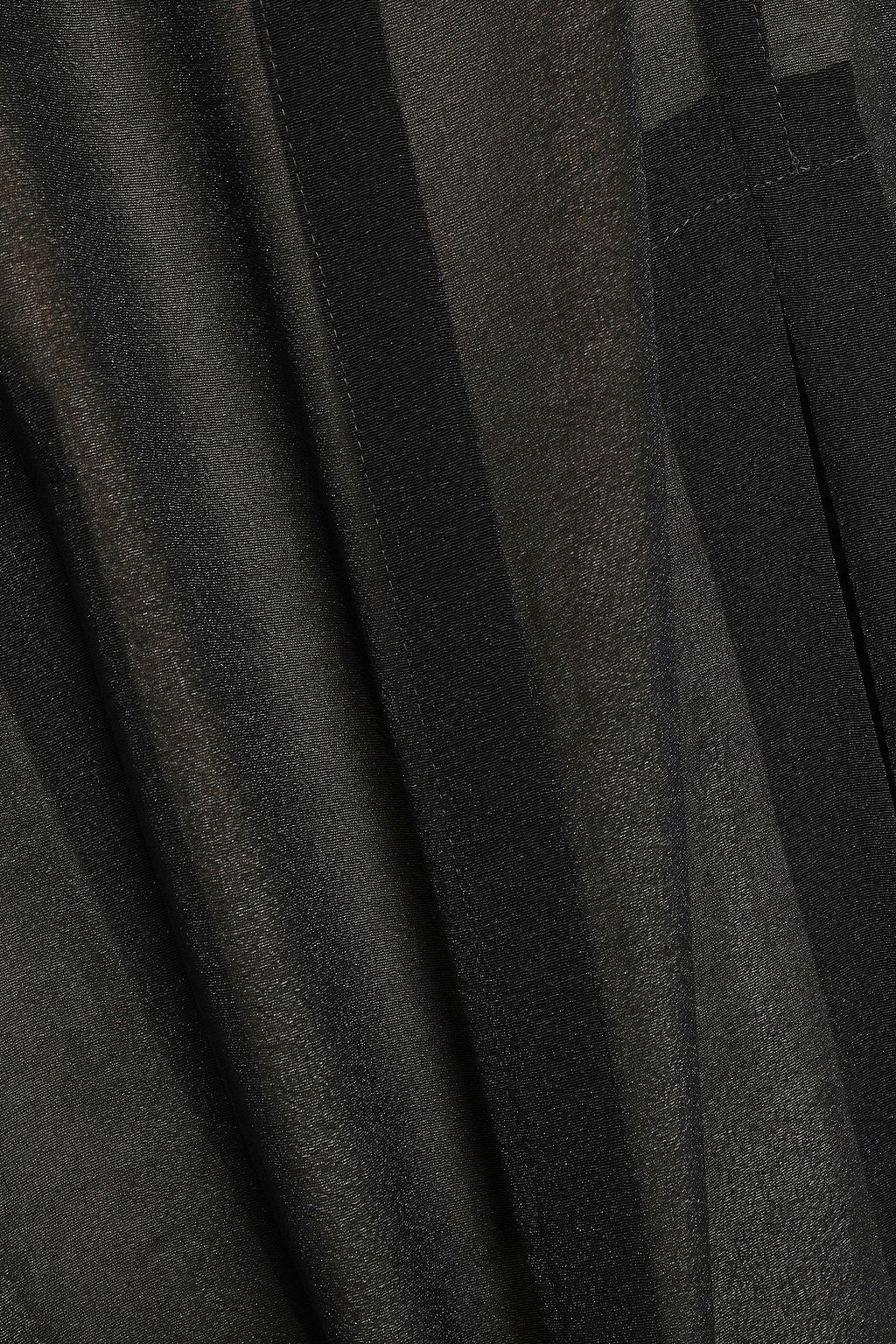VICTORIA BECKHAM Draped crepon midi dress
