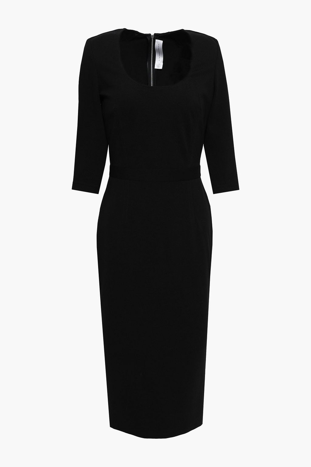 black stretch dress
