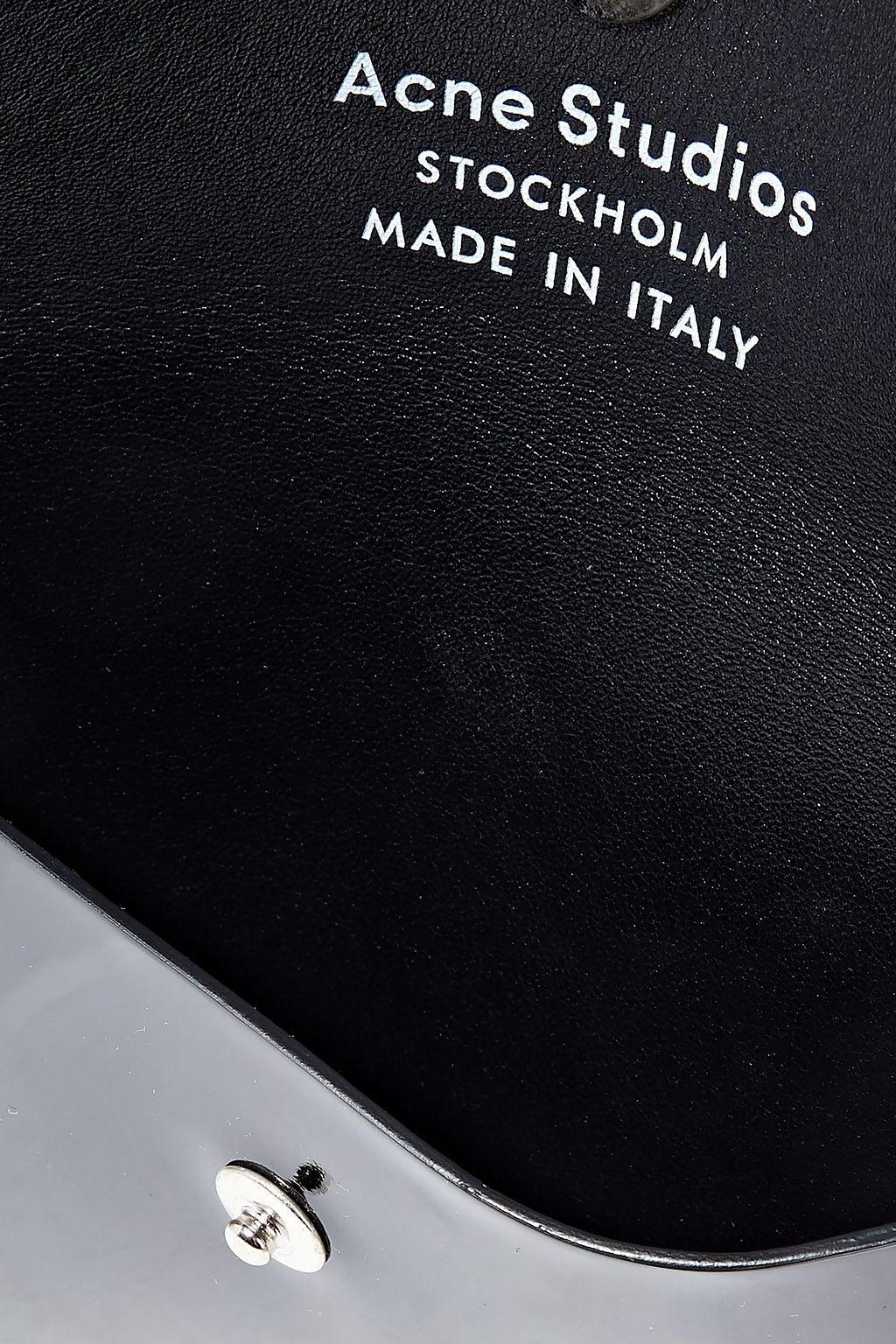 ACNE STUDIOS Patent-leather pouch