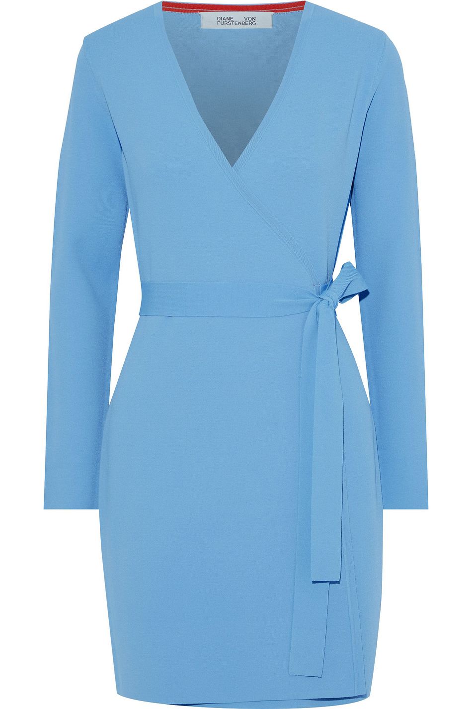 diane von furstenberg blue wrap dress