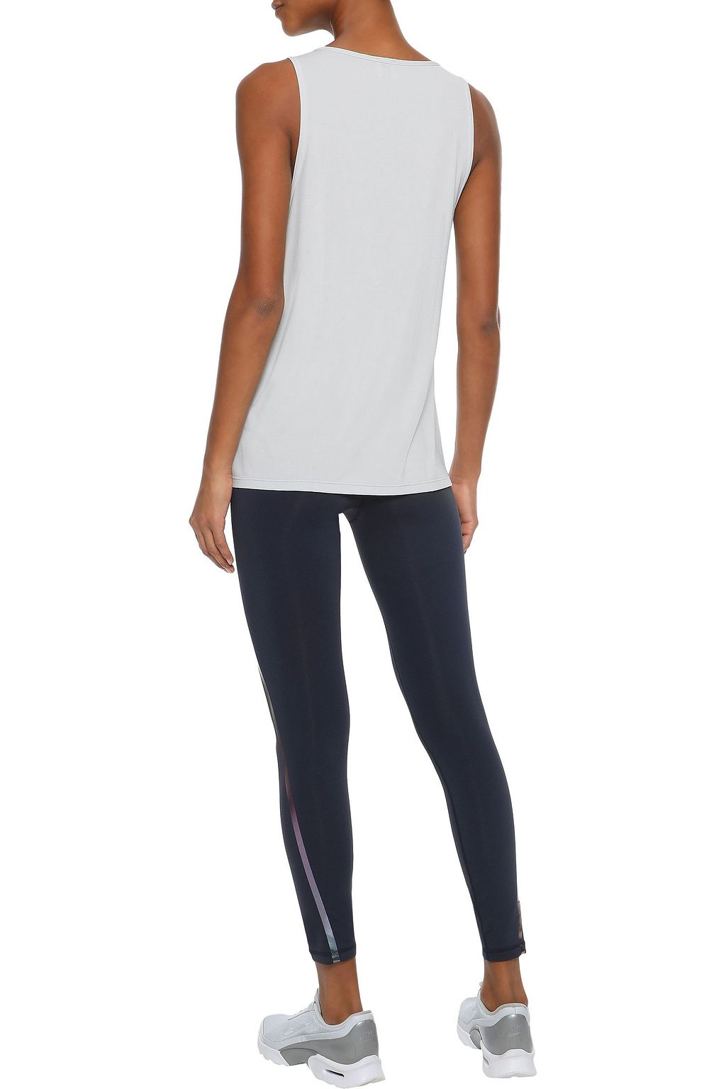 IRIS & INK Draped stretch-jersey tank