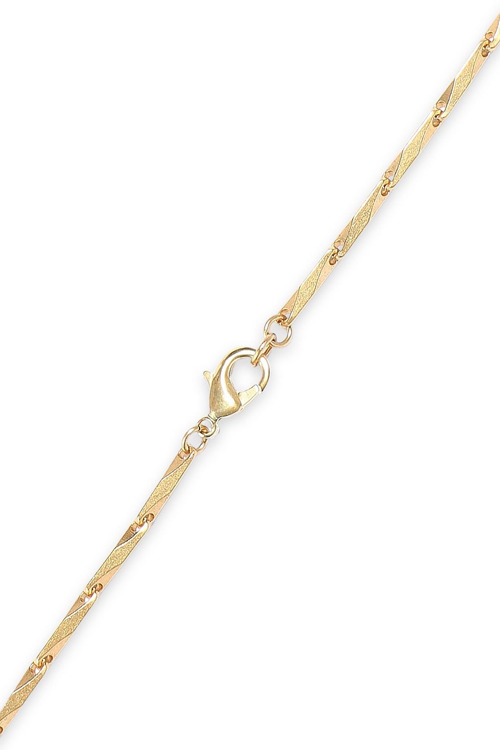 ELIZABETH COLE 24-karat gold-plated, resin and crystal necklace
