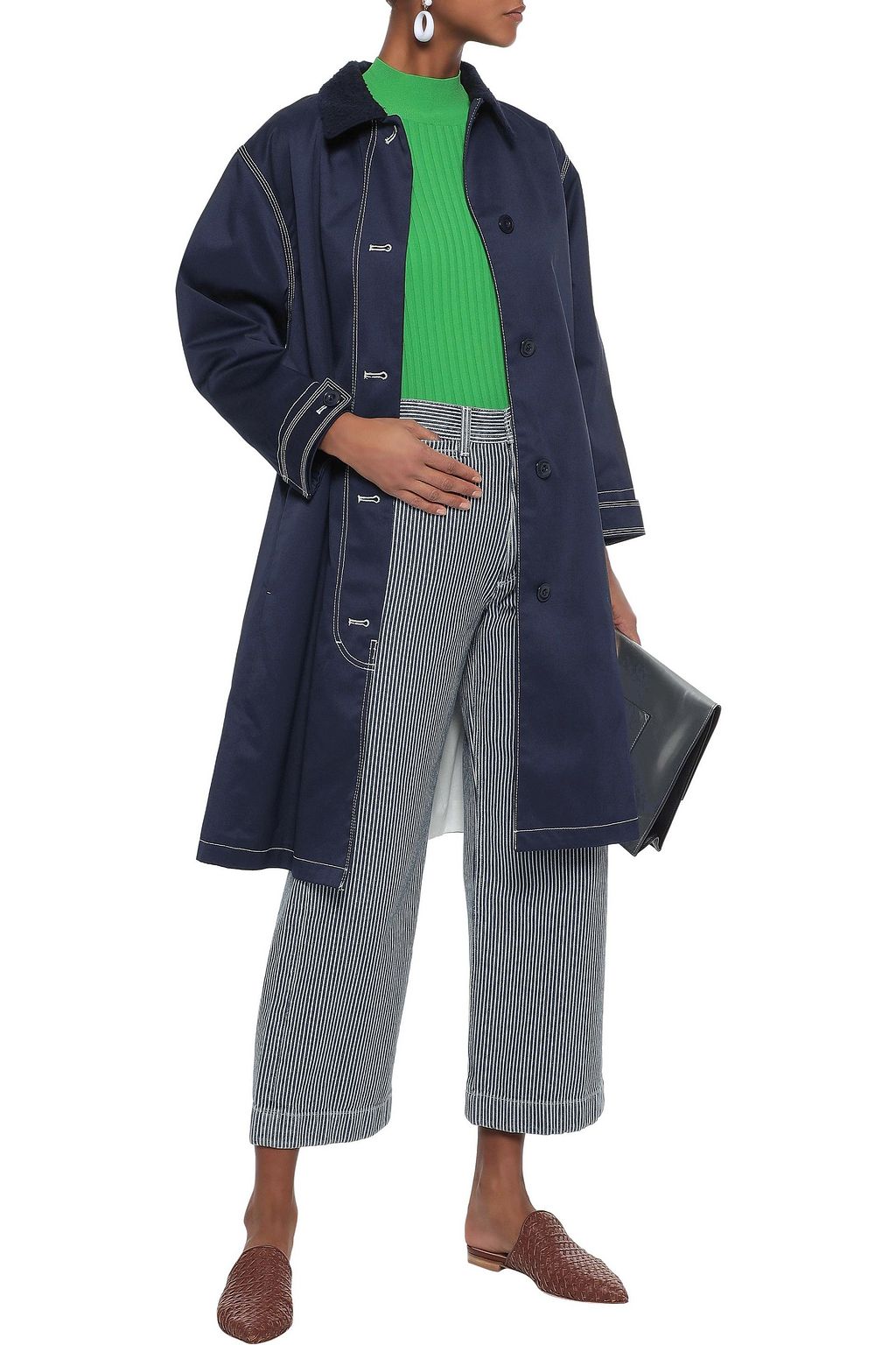 ACNE STUDIOS Press cotton-blend gabardine coat